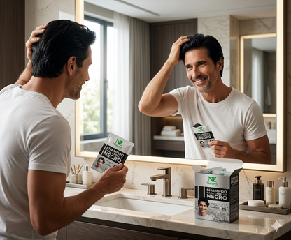 Shampoo Anticanas Negro Naturel™ CAJA x10