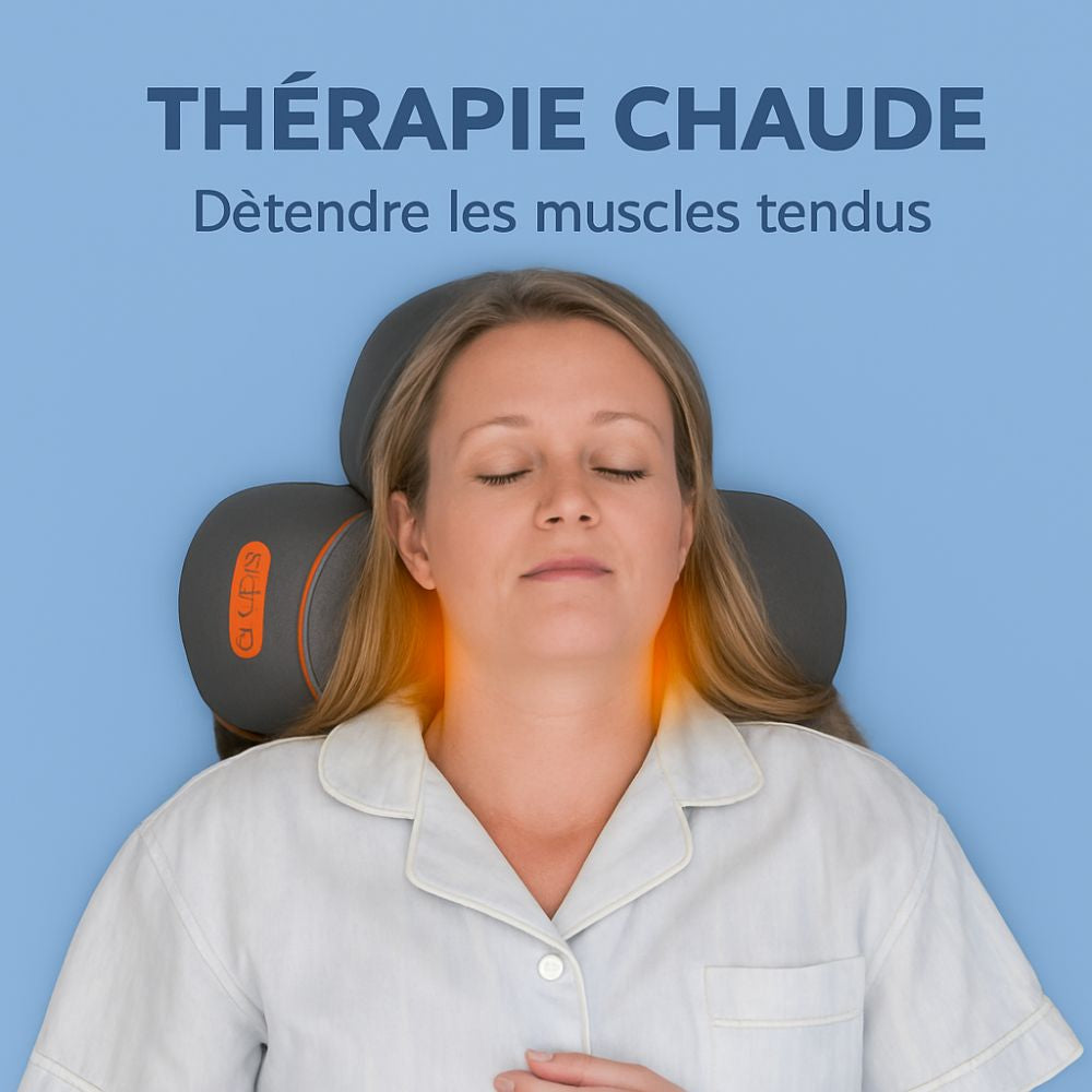 Mellia Oreiller™ Officiel | Appareil de massage par traction