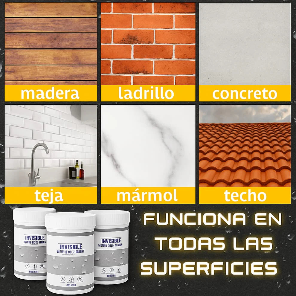 MEGA OFERTA 2 UNIDADES Sellador Impermeabilizante Invisible