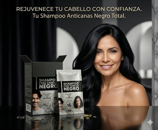 Shampoo Anticanas Negro Naturel™ CAJA x10